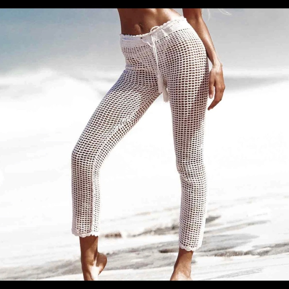 Majorelle knit pant cover up white XXS